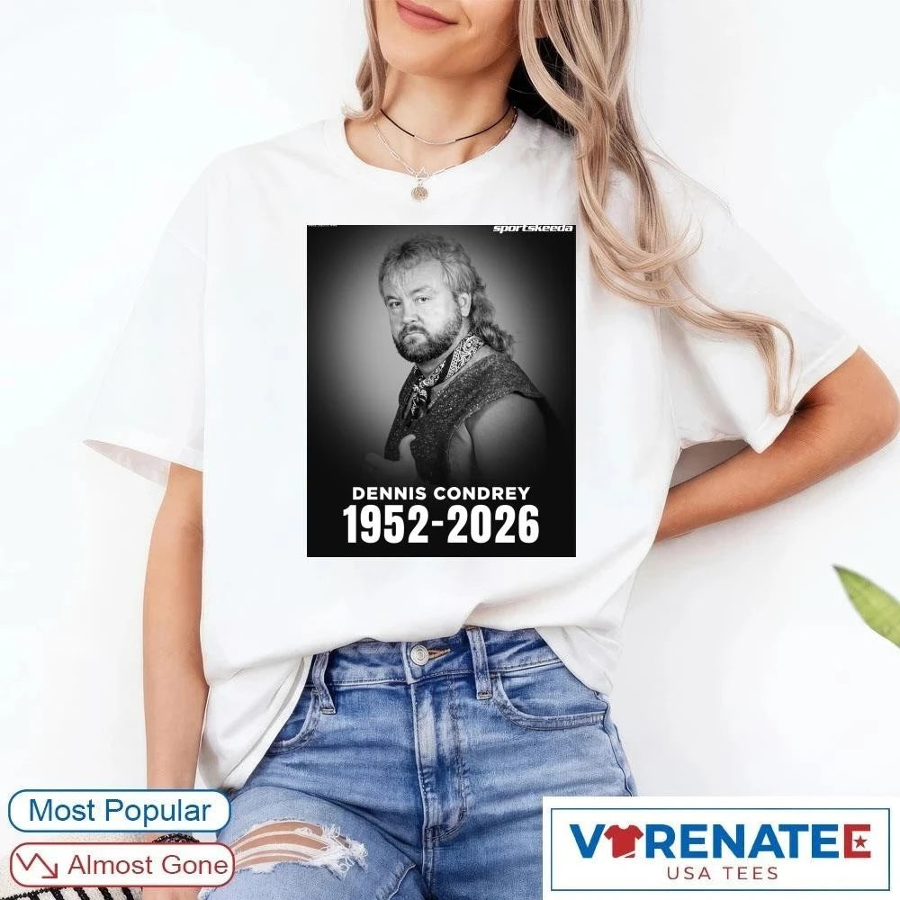 Official Dennis Condrey 1952-2026 T-Shirt