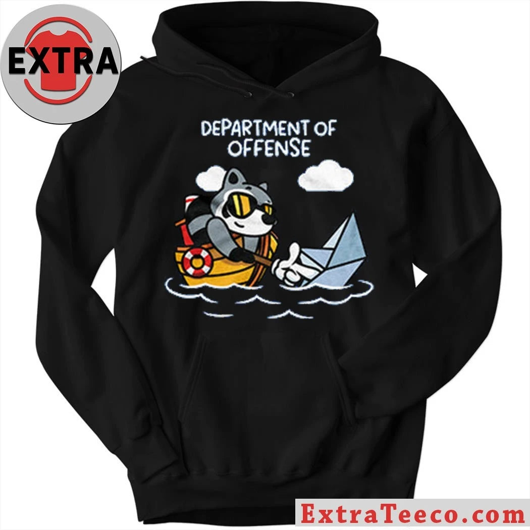 Official Department of Offense Raccoon Shirt