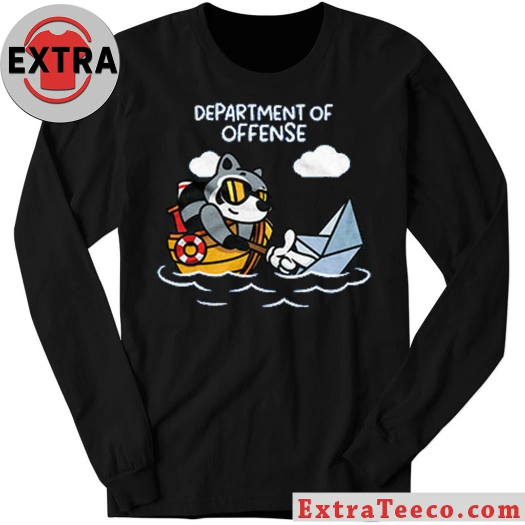 Official Department of Offense Raccoon Shirt