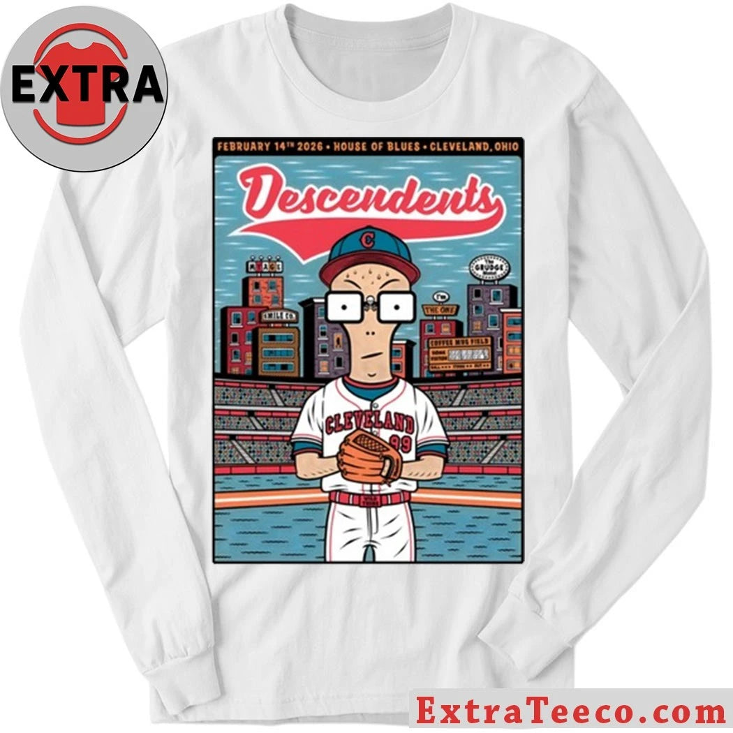 Official Descendents In Cleveland OH On Feb 14 2026 Shirt