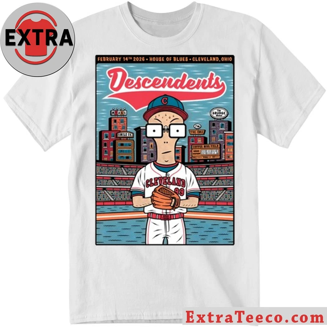 Official Descendents In Cleveland OH On Feb 14 2026 Shirt