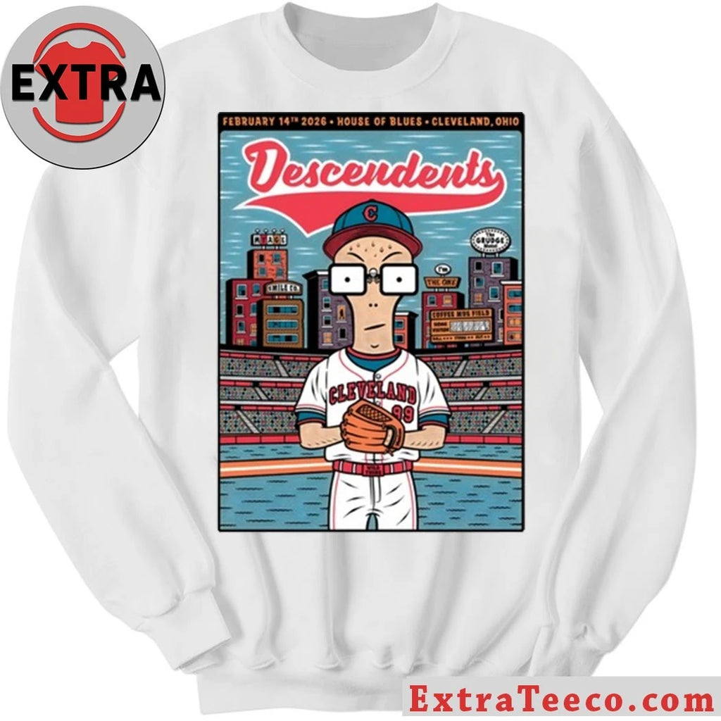 Official Descendents In Cleveland OH On Feb 14 2026 Shirt