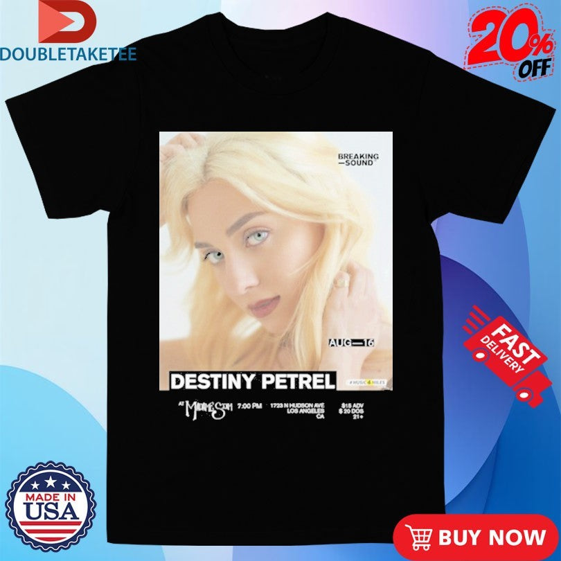 Official Destiny Petrel x Breaking Sound Shirts