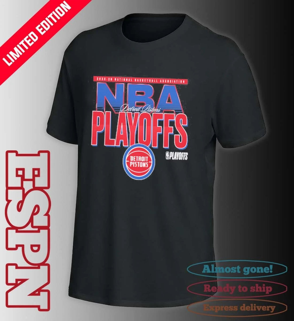 Official Detroit Pistons 2026 NBA Playoffs T-Shirt
