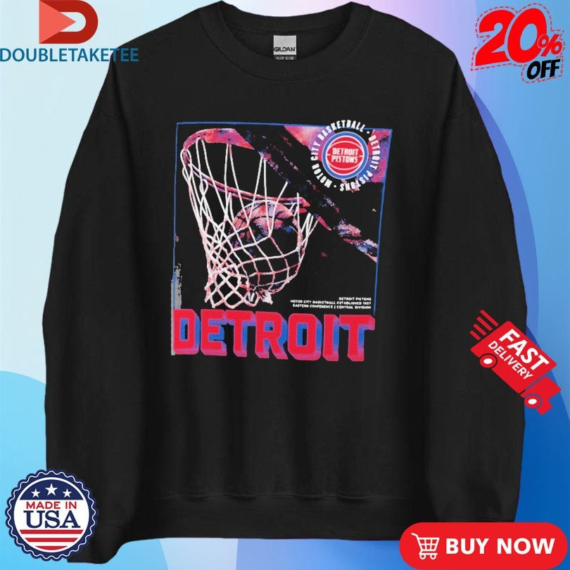 Official Detroit Pistons Chrome Legacy Shirts