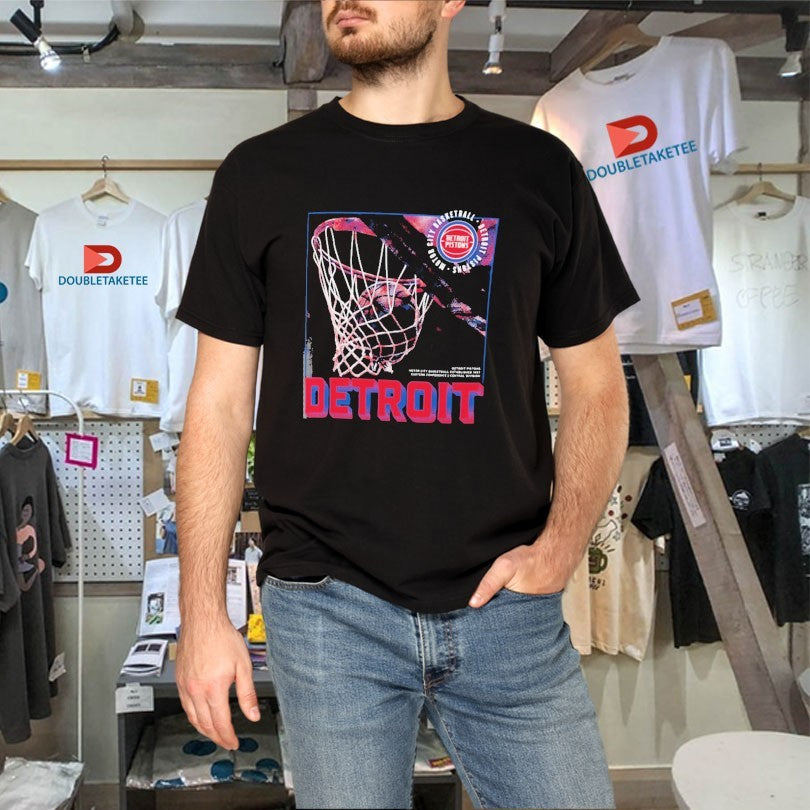 Official Detroit Pistons Chrome Legacy Shirts