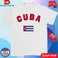Official Diana Nyad Cuba Flag Shirts