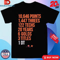 Official Diana Taurasi GOAT Stats Shirts