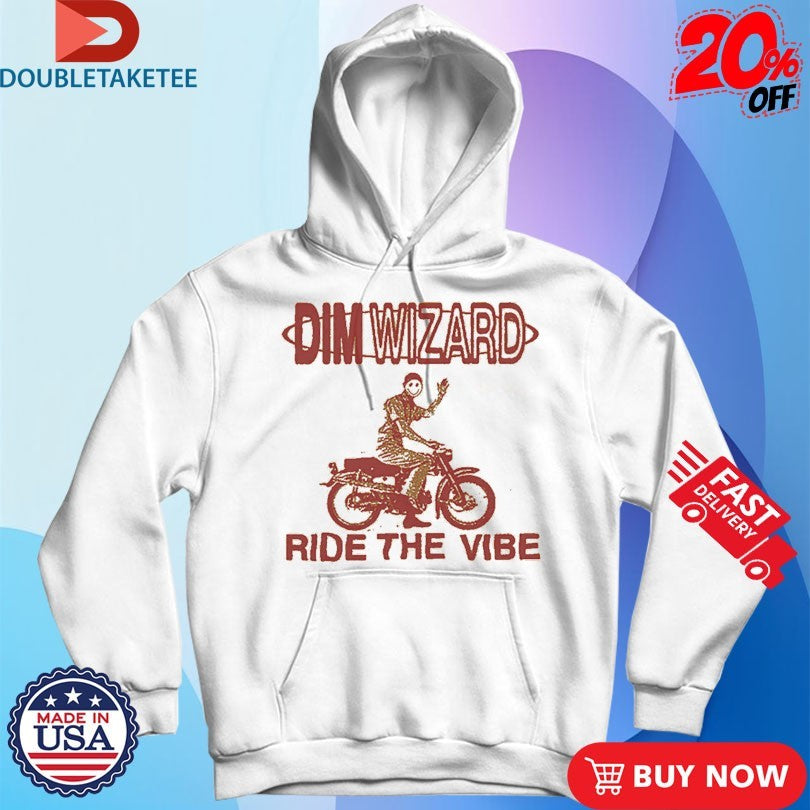 Official Dim Wizard Ride The Vibe Motor Smiley Shirts