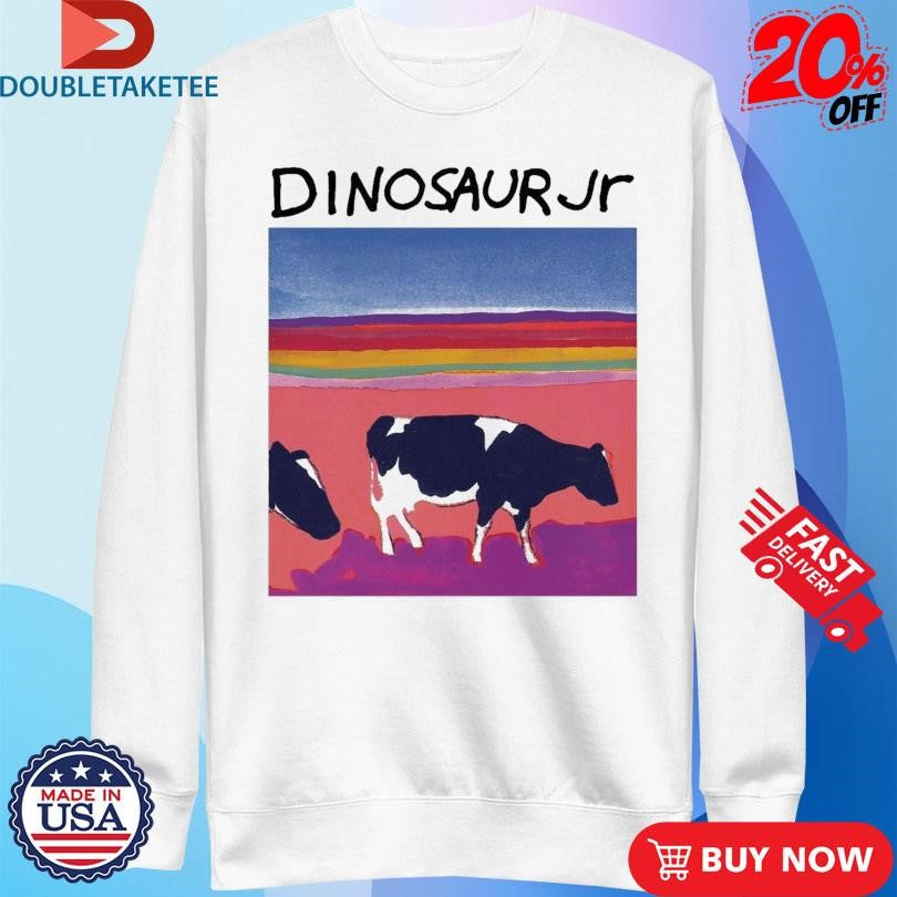 Official Dinosaur Jr Without A Sound Cows Shirts