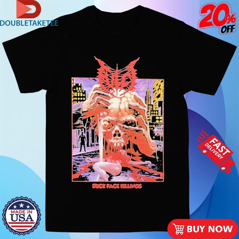 Official Direct Fulci Duck Face Killings Shirts