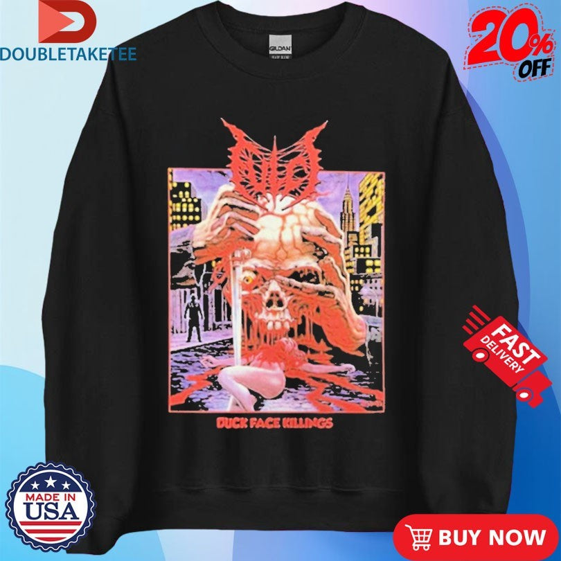 Official Direct Fulci Duck Face Killings Shirts