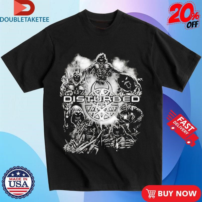 Official Disturbed Anthology 25th Anniversary Shirts