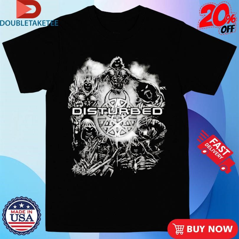 Official Disturbed Anthology 25th Anniversary Shirts