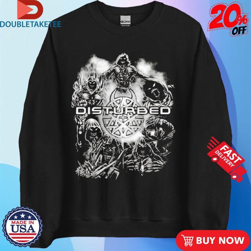 Official Disturbed Anthology 25th Anniversary Shirts