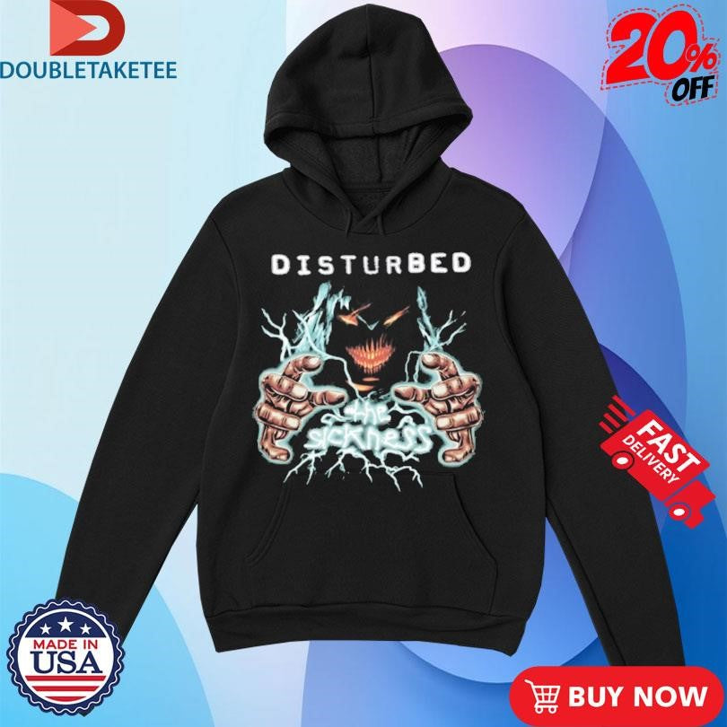 Official Disturbed The Game Sickness 25th Anniversary 2025 Shirts
