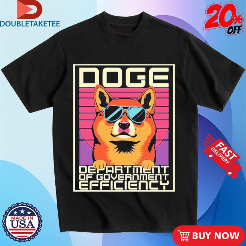 Official Doge Department Of Government Efficiency Shirts