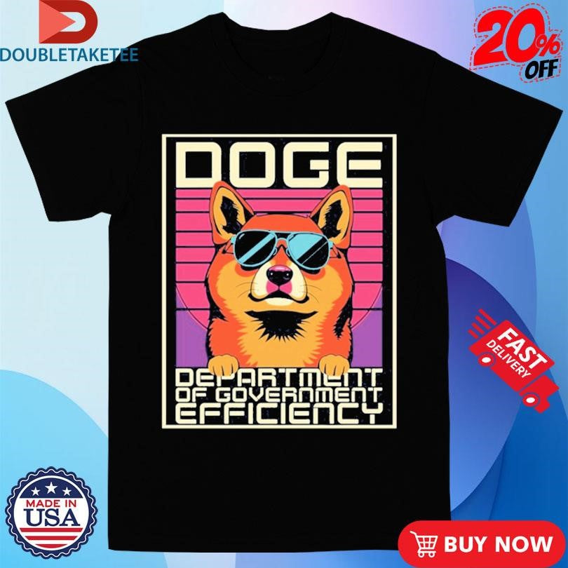 Official Doge Department Of Government Efficiency Shirts
