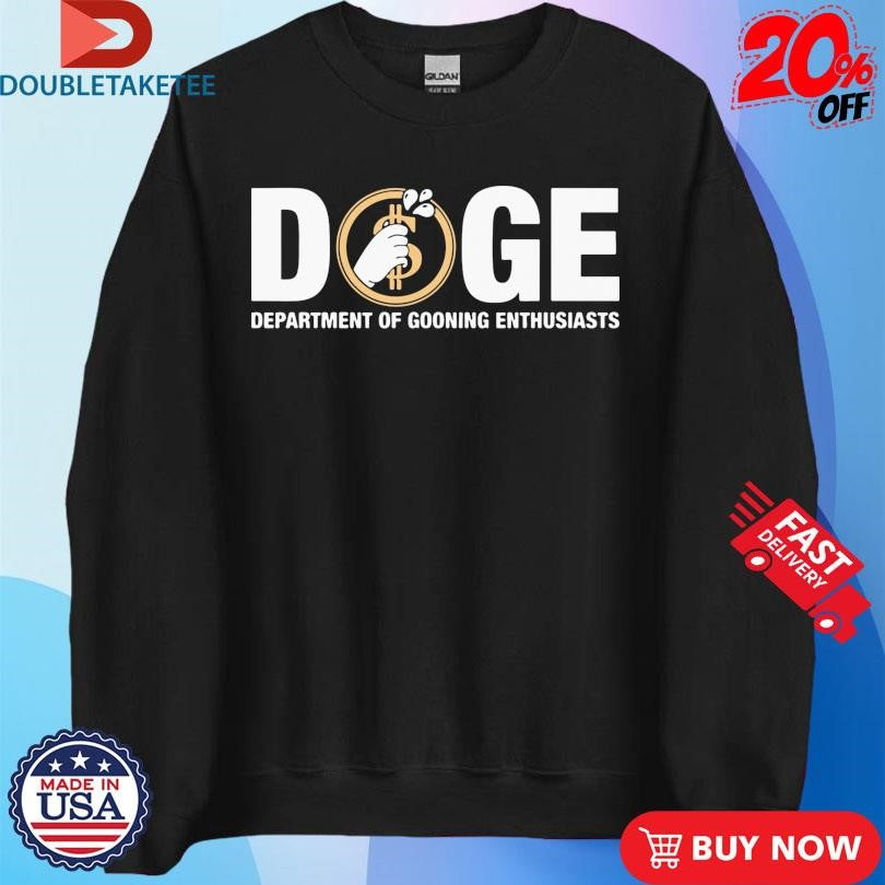 Official Doge Department of Gooning Enthusiasts Shirts