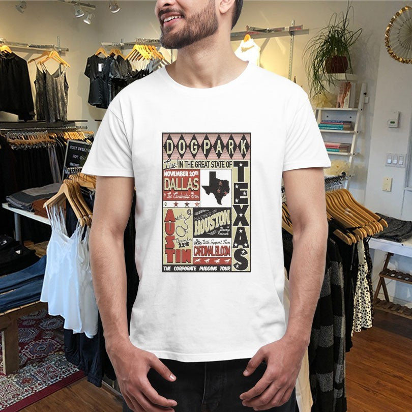 Official Dogpark The Corporate Pudding Tour Dallas, Texas November 20 2025 Concert T-Shirt