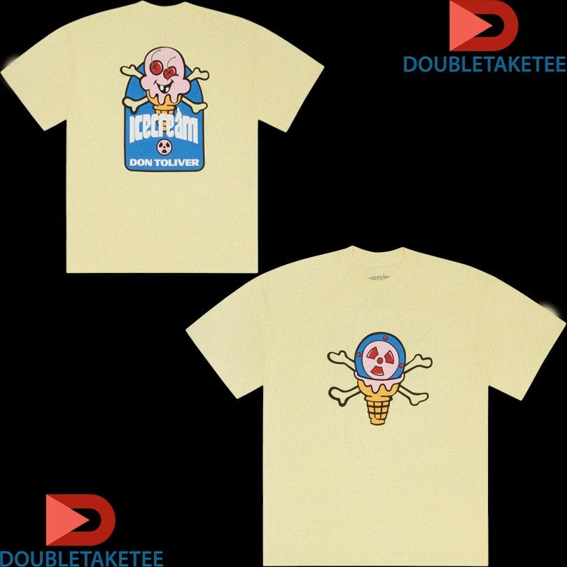 Official Don Toliver Icecream Cones &amp; Bones Octane Shirts