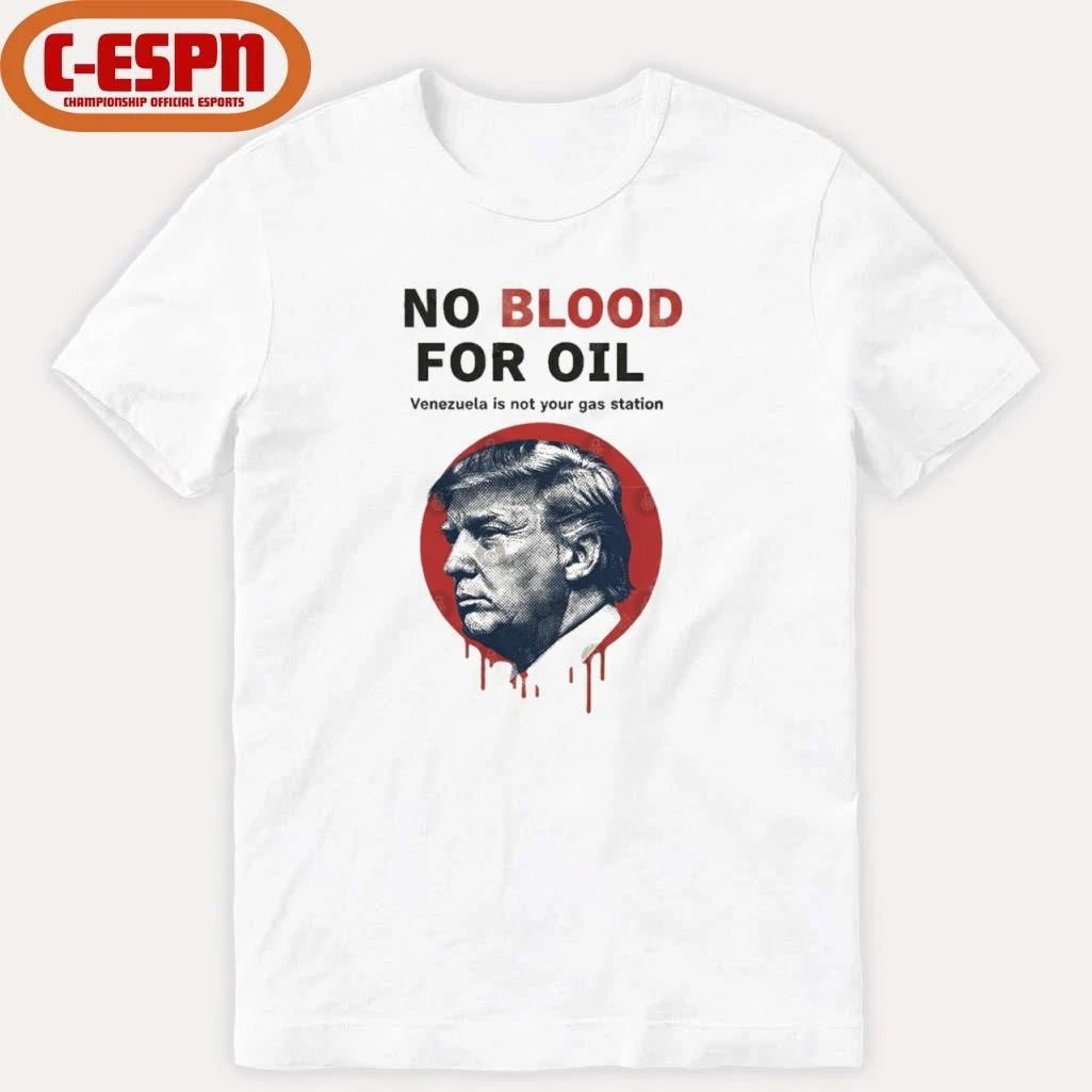 Official Donald Trump No Blood For Oil T-Shirt