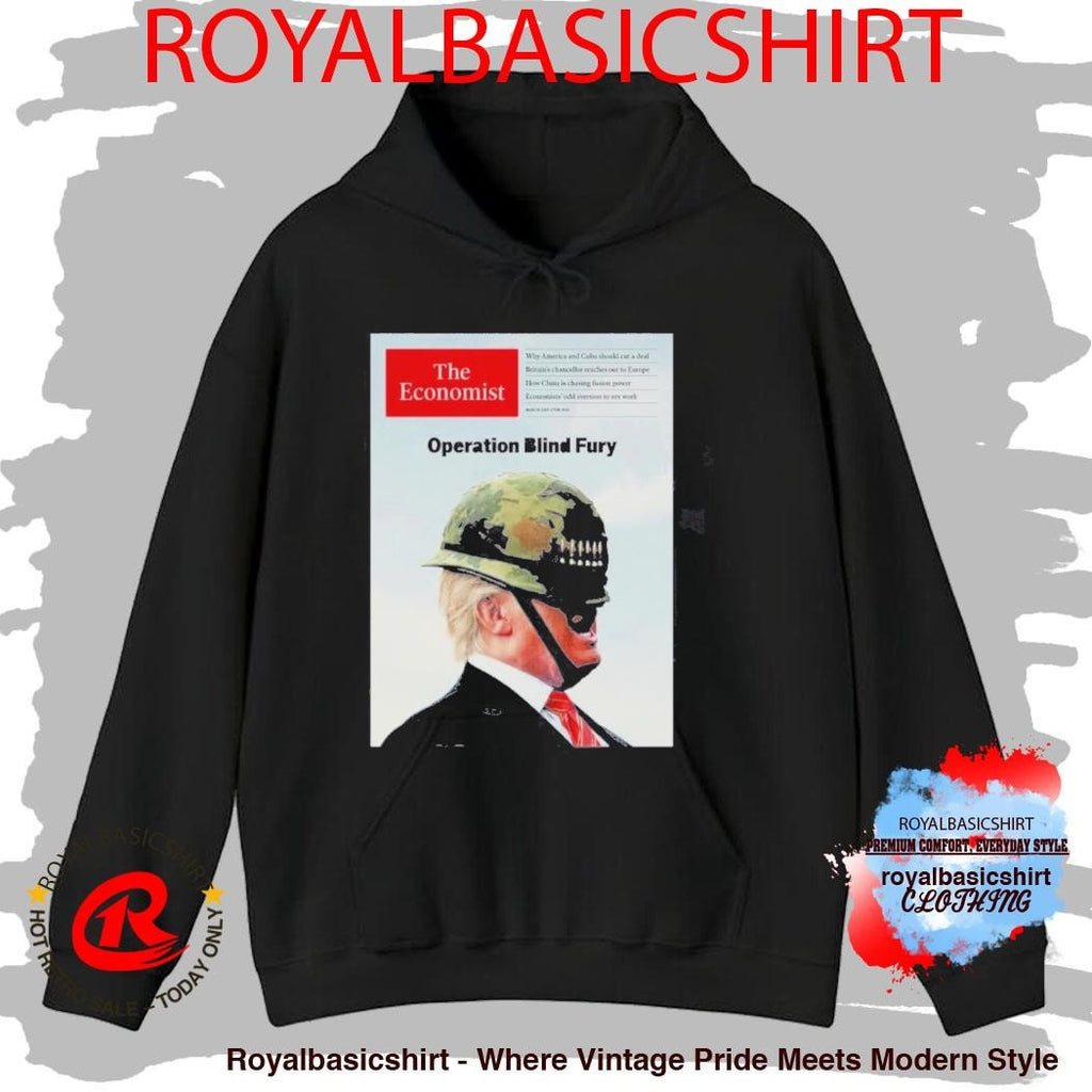 Official Donald Trump The Economist Operation Blind Fury Shirt