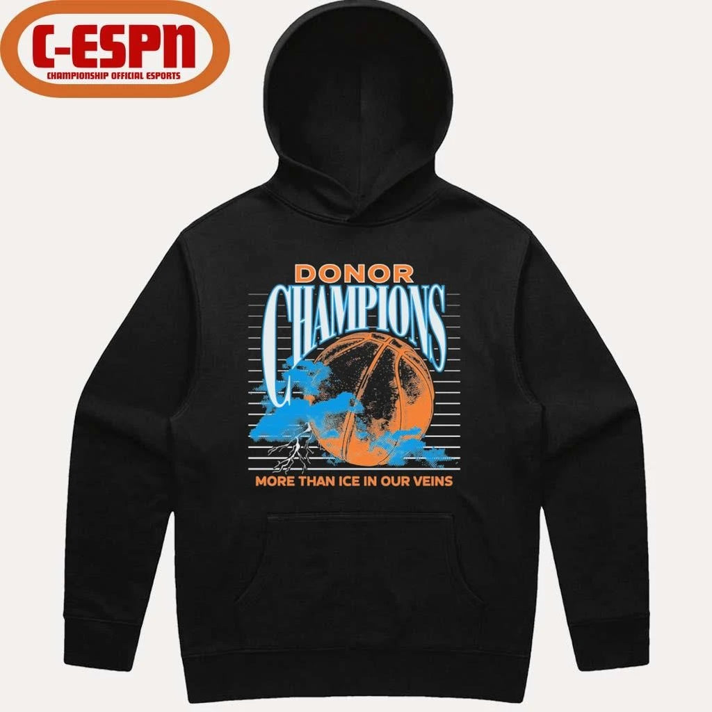 Official Donor Champions Take the Court Shirt