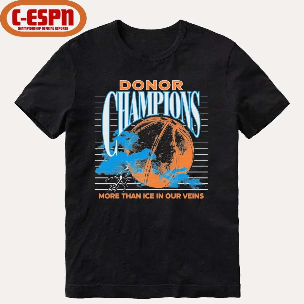 Official Donor Champions Take the Court Shirt