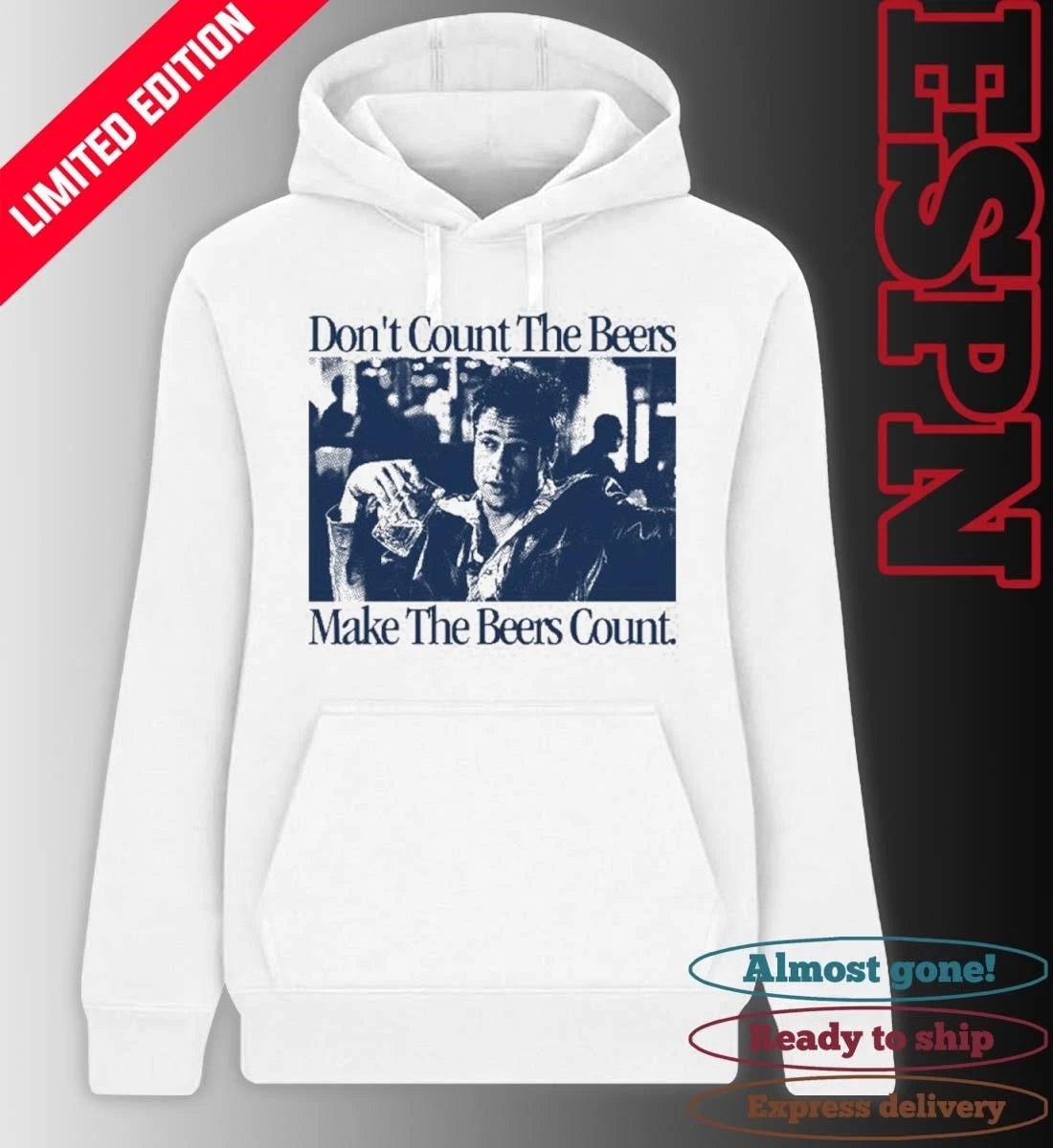 Official Don’t Count The Beers Make The Beers Count Durden shirt