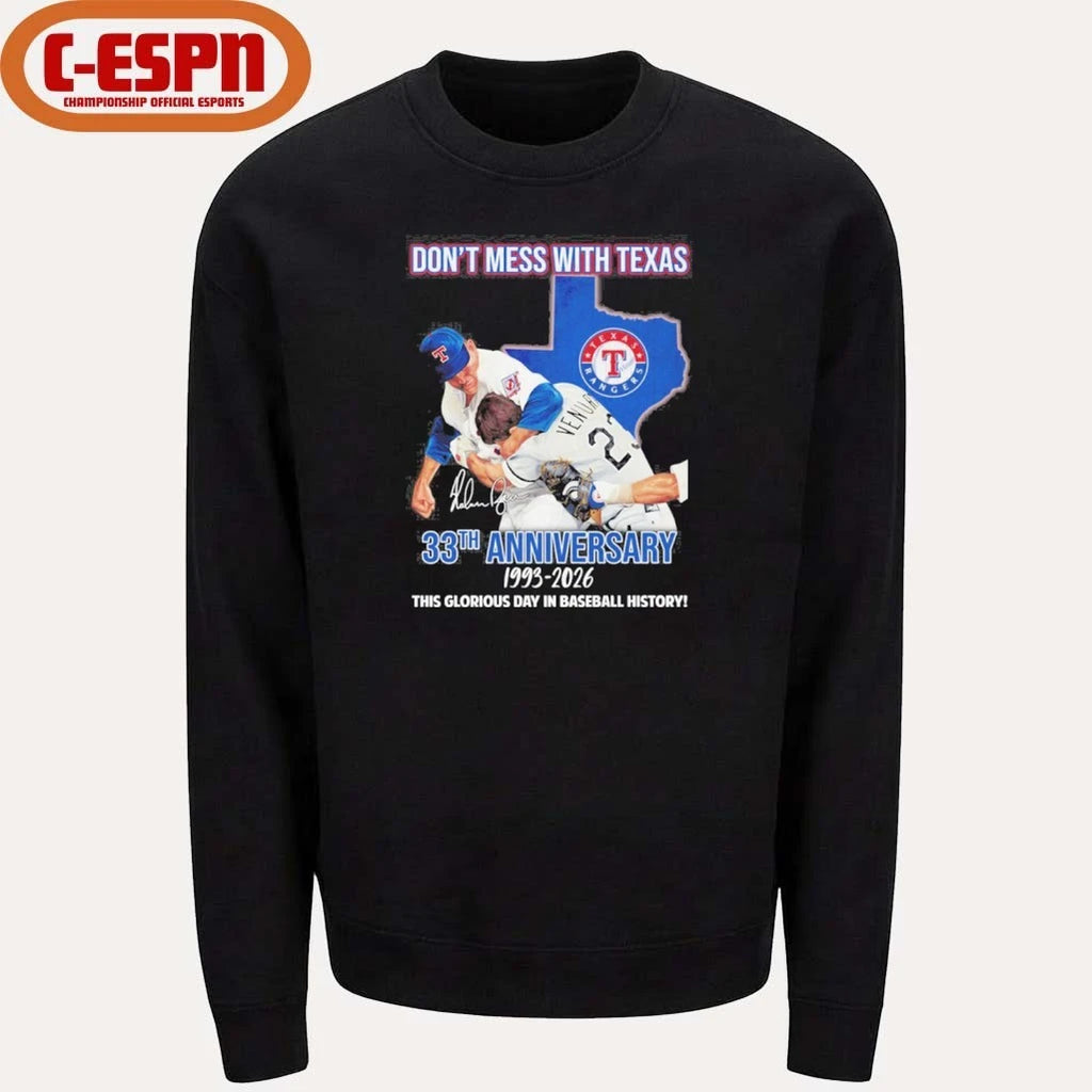 Official Don’t Mess With Texas 33th Anniversary 1993-2026 Shirt