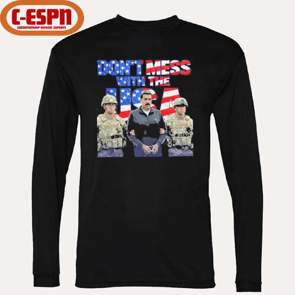 Official Don’t Mess With The USA Maduro Jan 3 2026 Captured Freedom Venezuelan T-Shirt