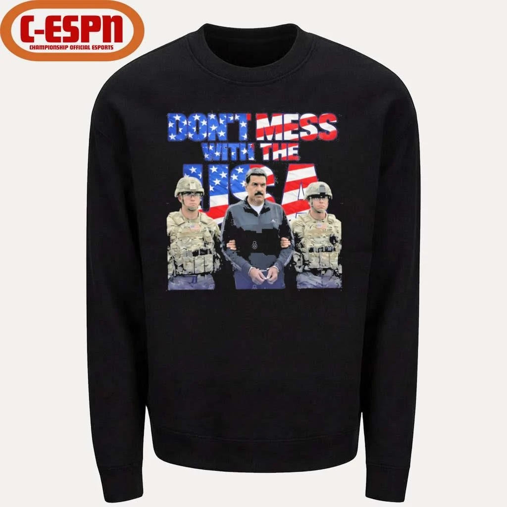 Official Don’t Mess With The USA Maduro Jan 3 2026 Captured Freedom Venezuelan T-Shirt