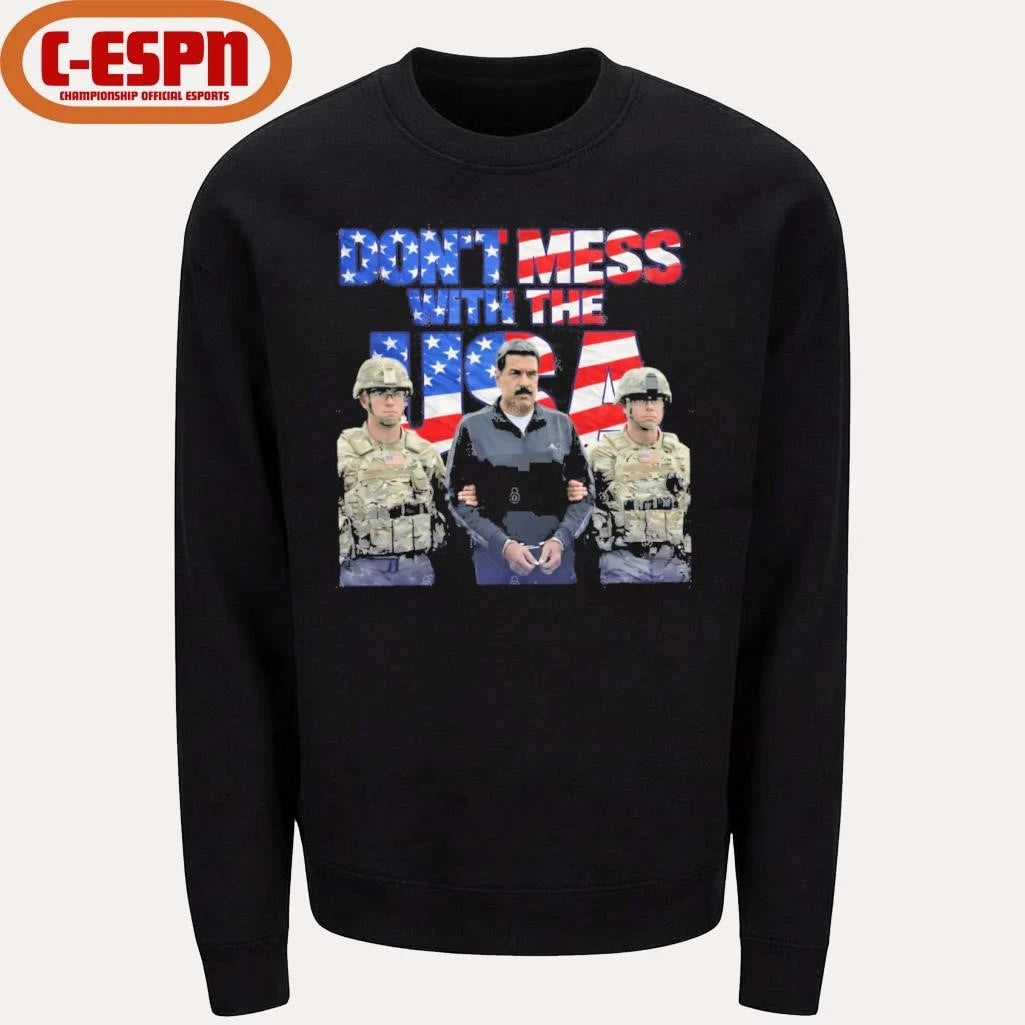 Official Don’t Mess With The USA Maduro Jan 3 2026 Captured Freedom Venezuelan T-Shirt