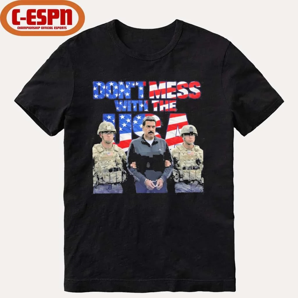 Official Don’t Mess With The USA Maduro Jan 3 2026 Captured Freedom Venezuelan T-Shirt