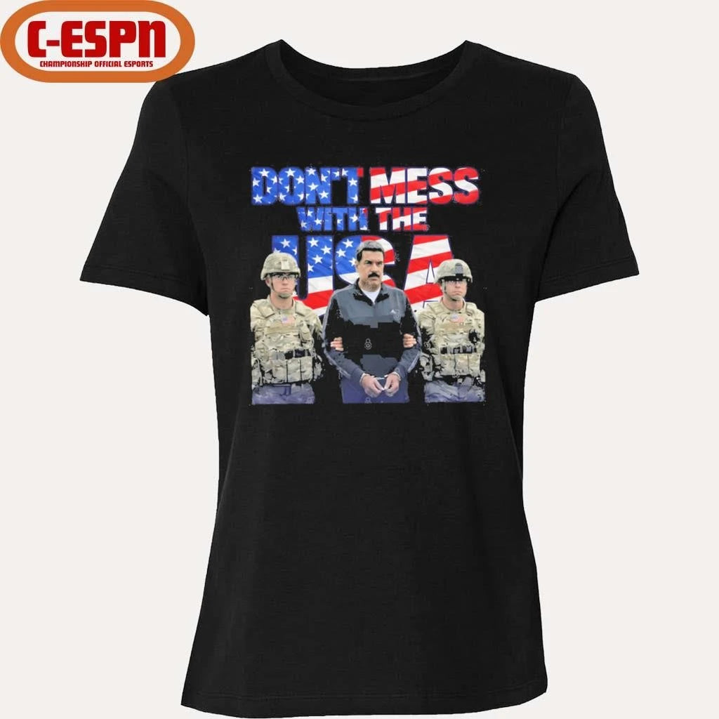 Official Don’t Mess With The USA Maduro Jan 3 2026 Captured Freedom Venezuelan T-Shirt