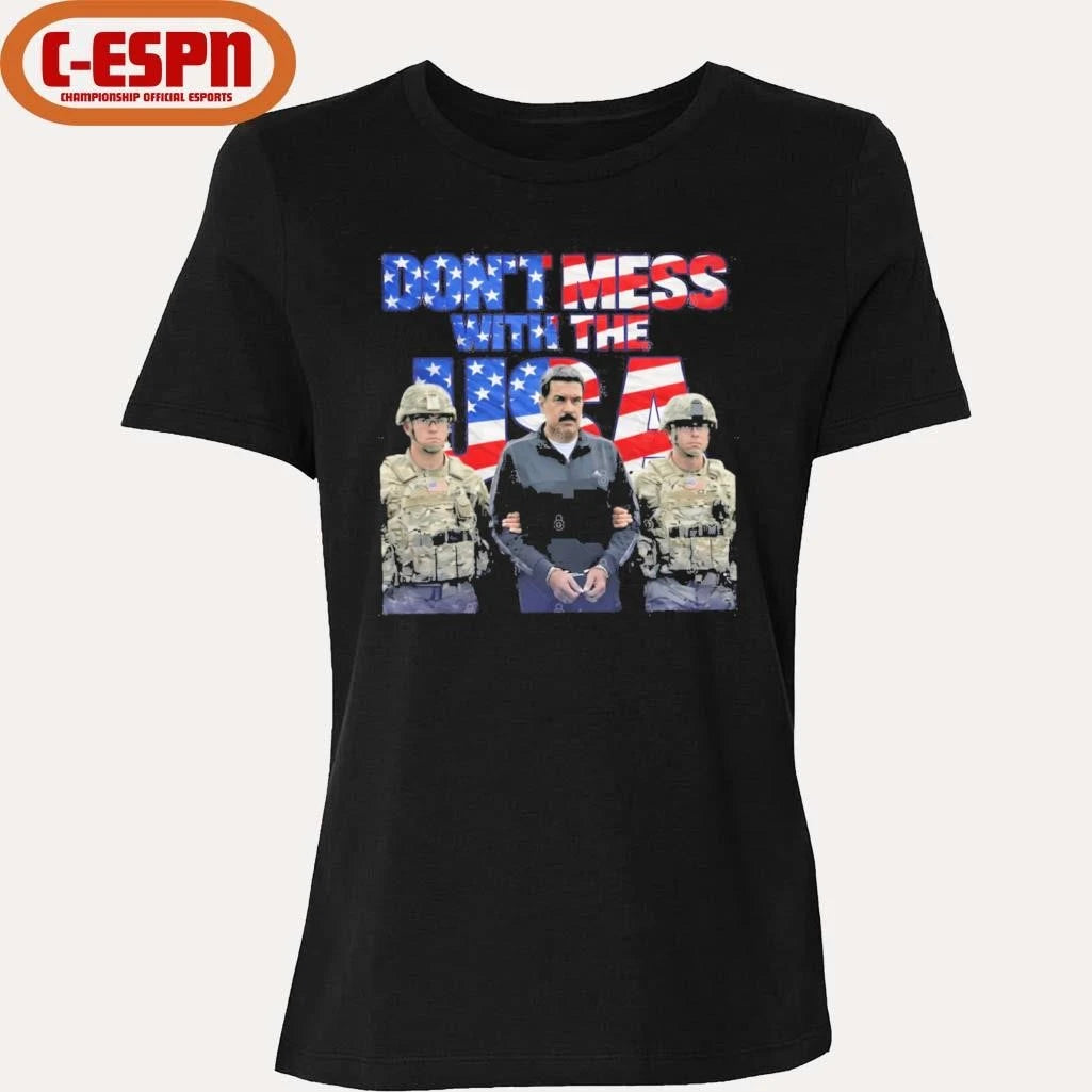 Official Don’t Mess With The USA Maduro Jan 3 2026 Captured Freedom Venezuelan T-Shirt