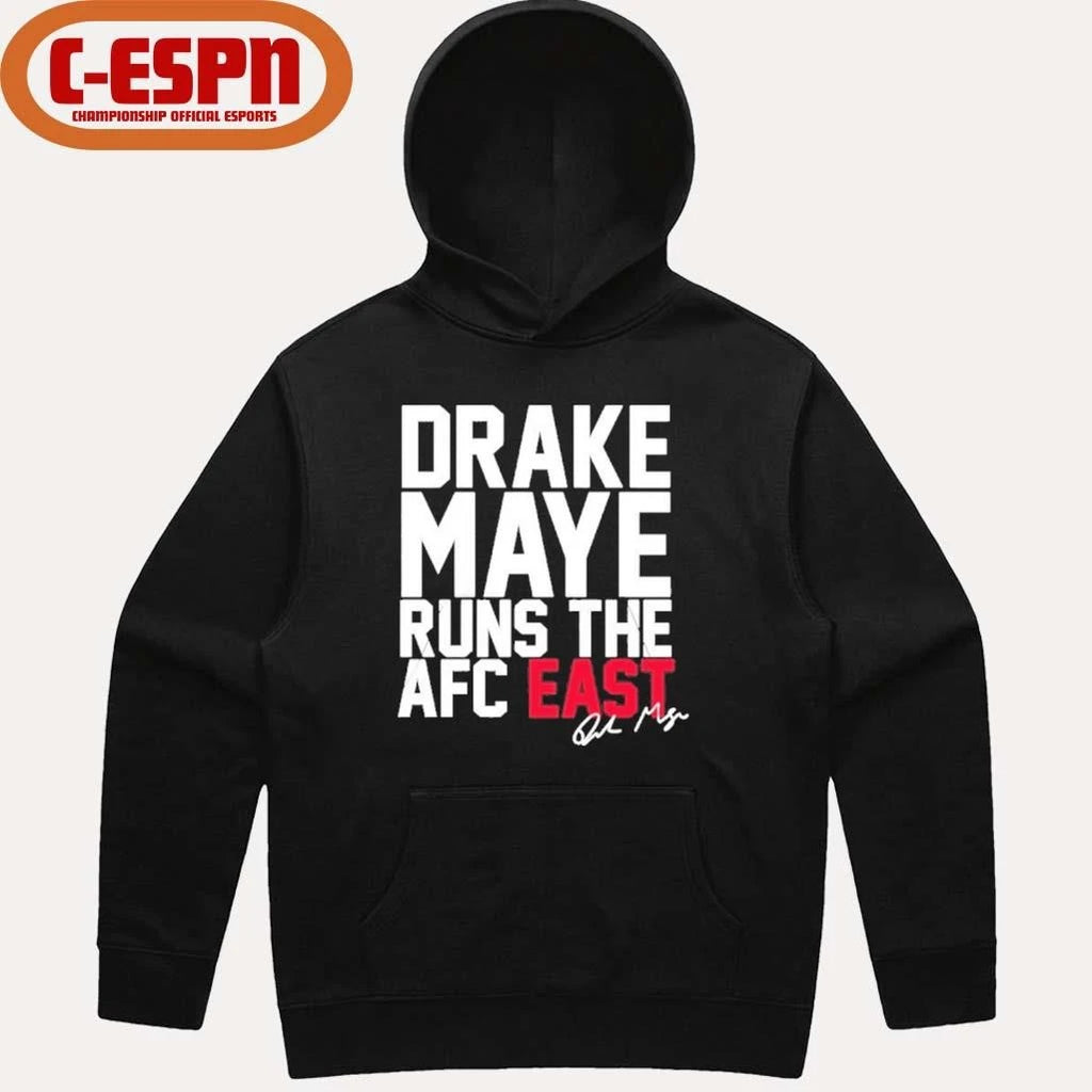 Official Drake Maye Runs The AFC East Champions shirt