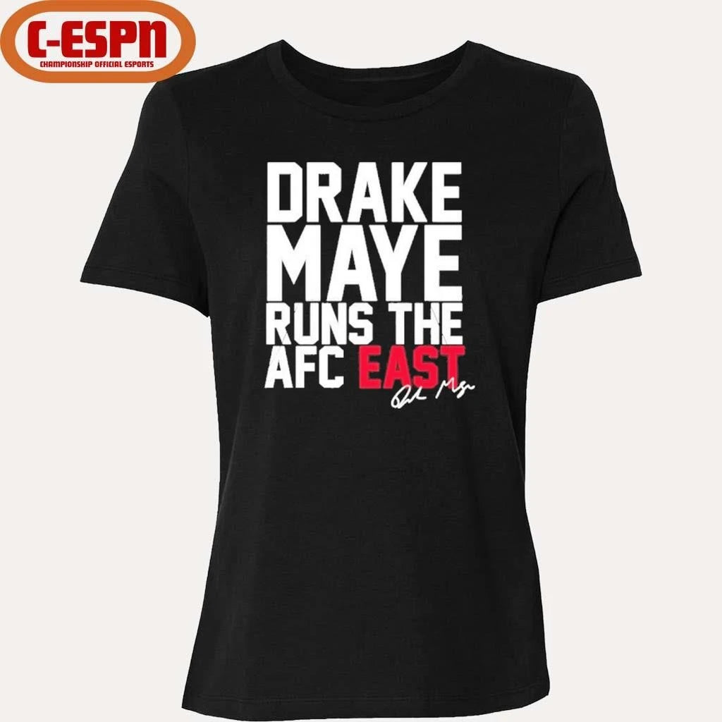 Official Drake Maye Runs The AFC East Champions shirt