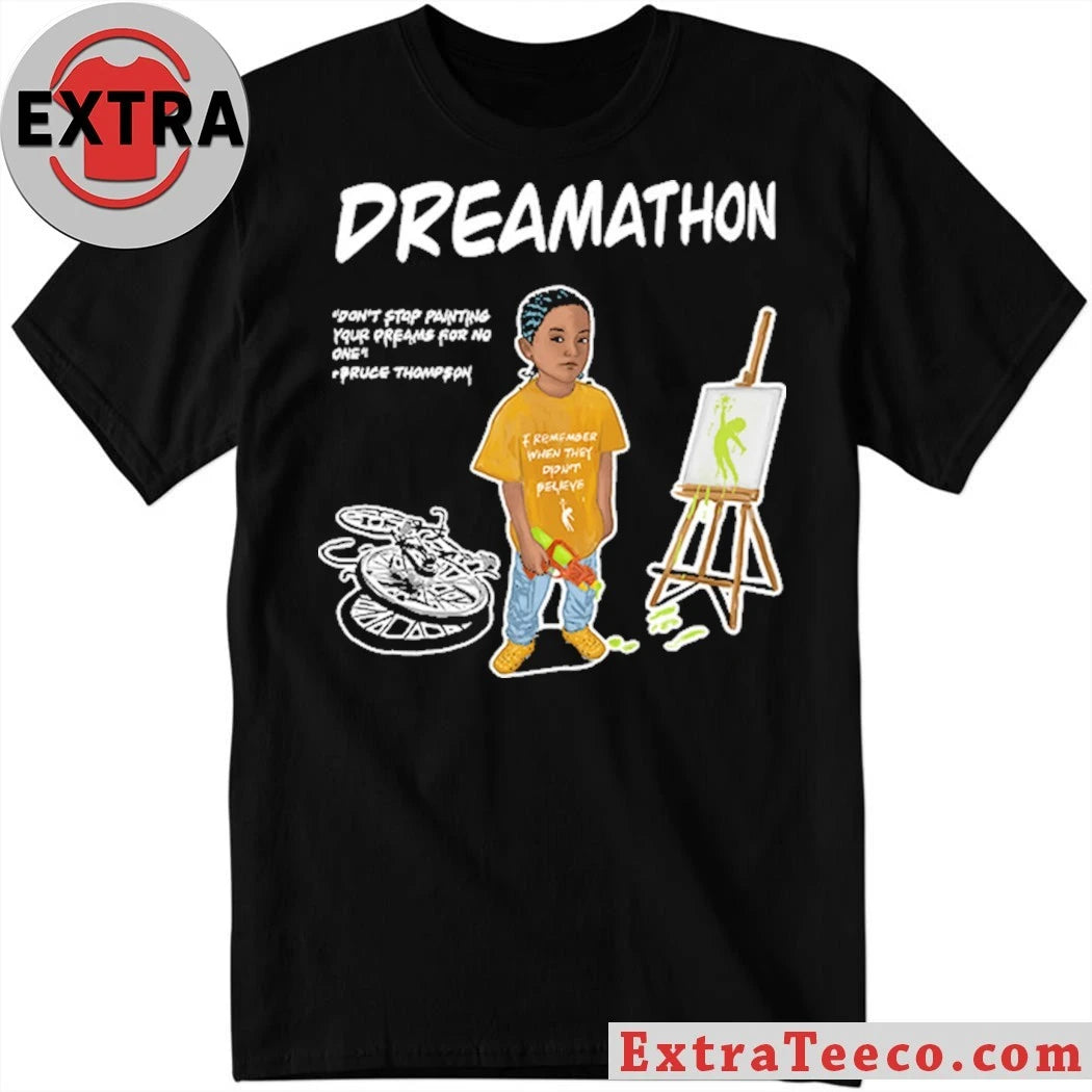 Official Dreamathon Don’t Stop Painting Dreams Shirt