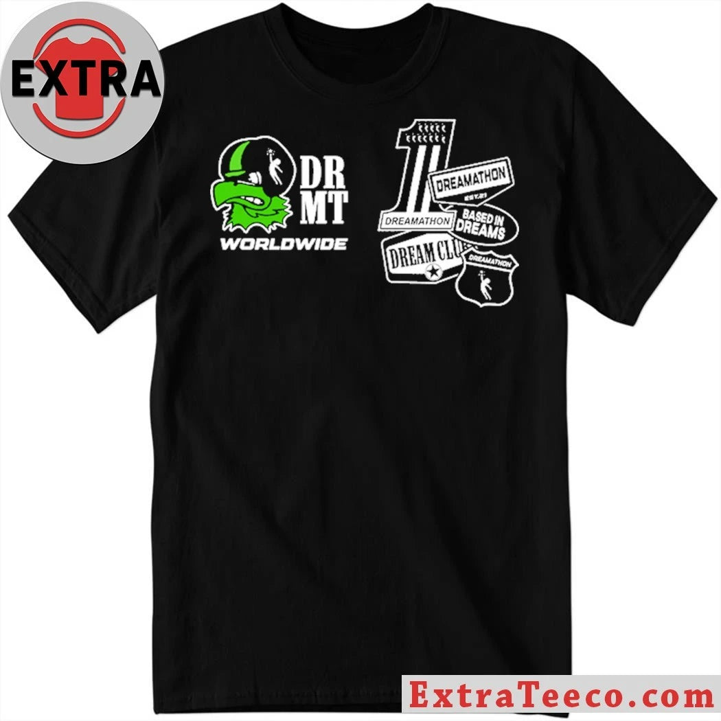 Official Dreamathon Eagle Dreams DRMT Worldwide Shirt