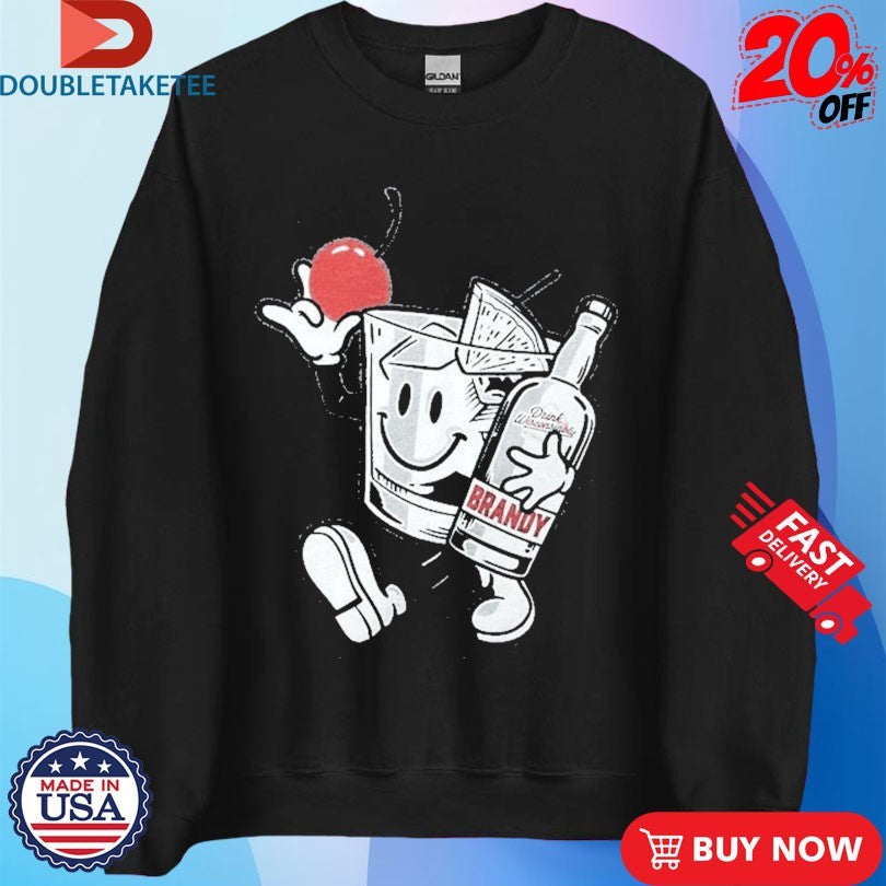 Official Drink Wisconsinbly Happy Old Fashioned Brandy Shirts