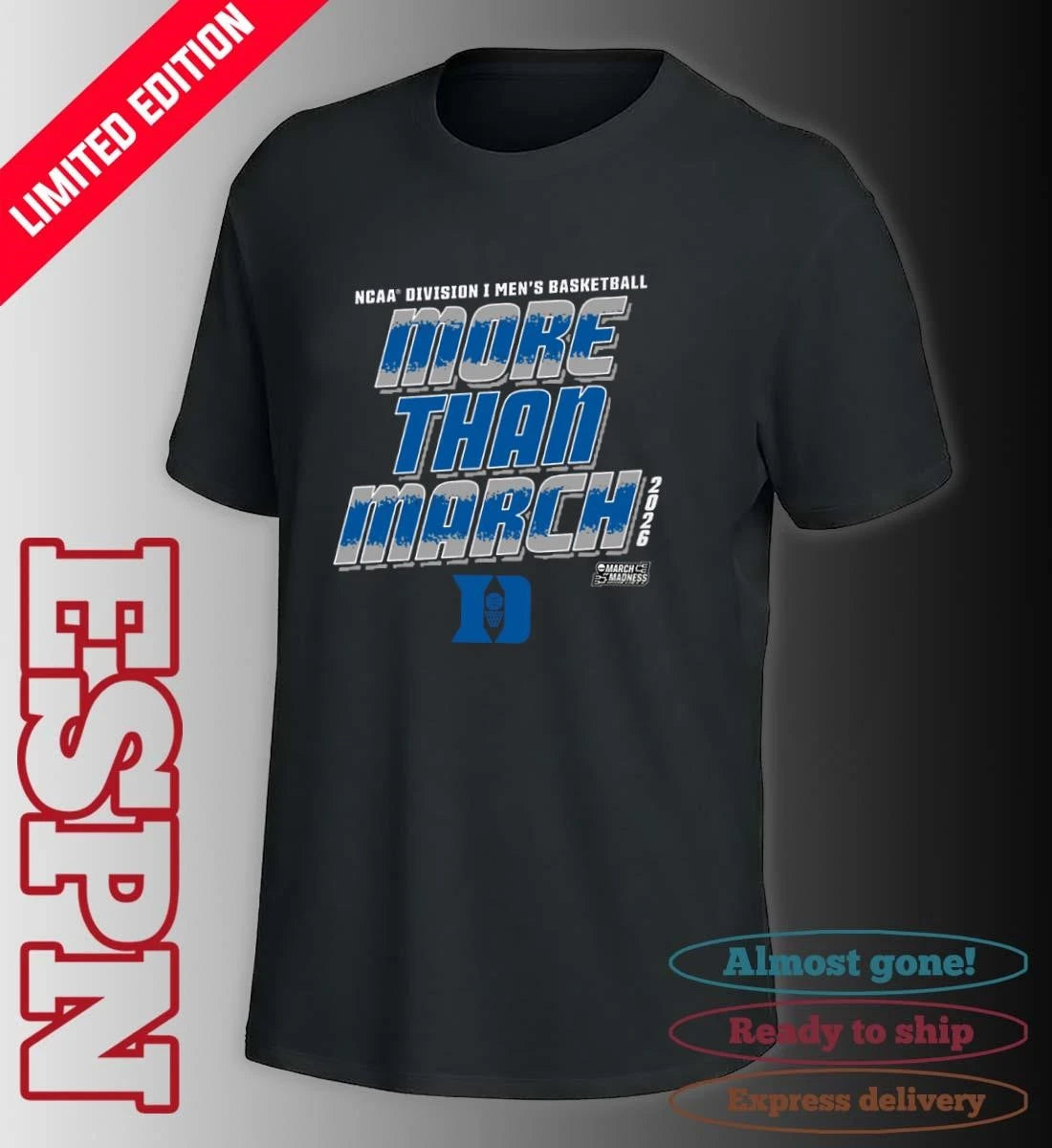 Official Duke Men’s Basketball More Than March 2026 Shirt