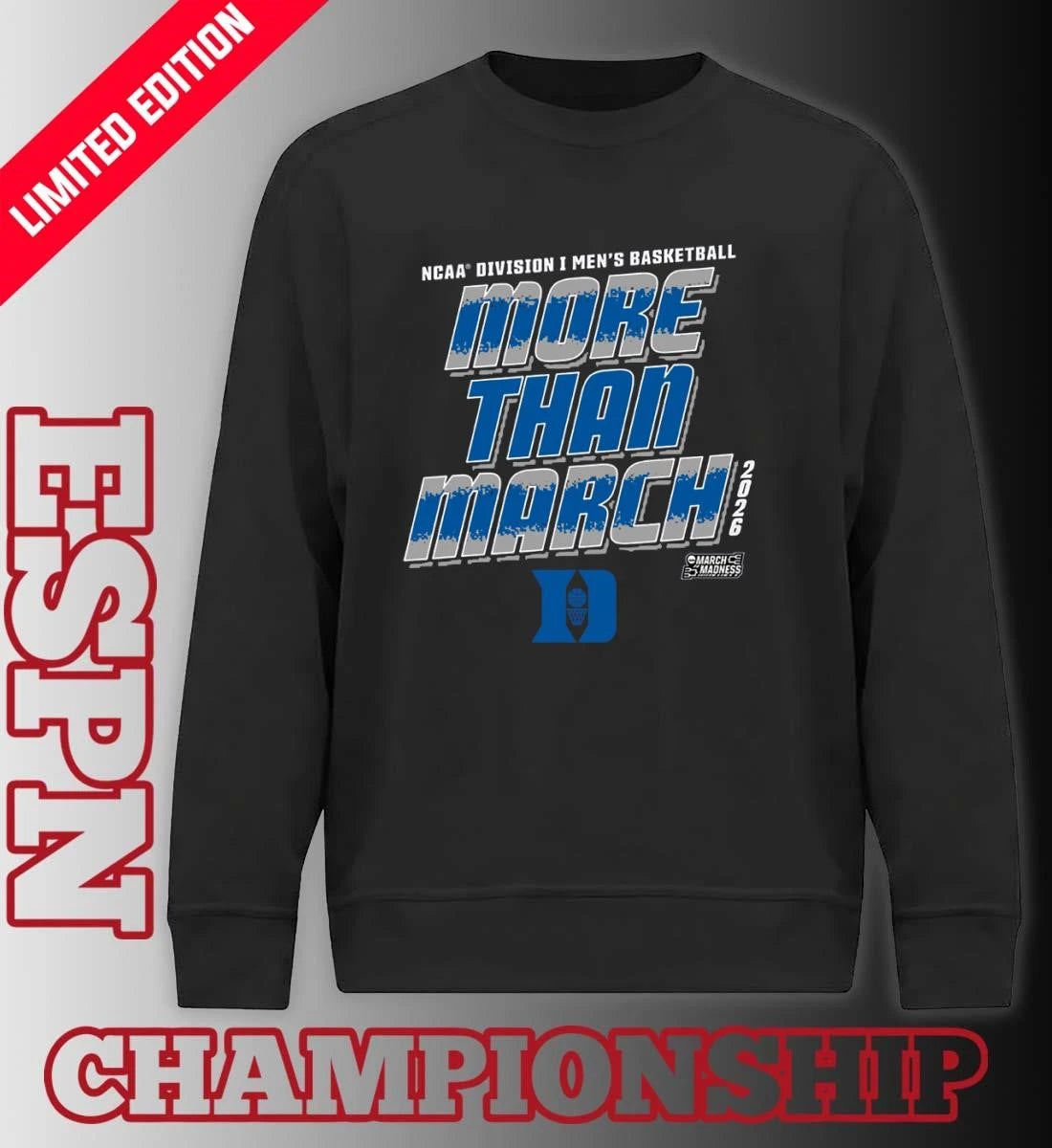 Official Duke Men’s Basketball More Than March 2026 Shirt