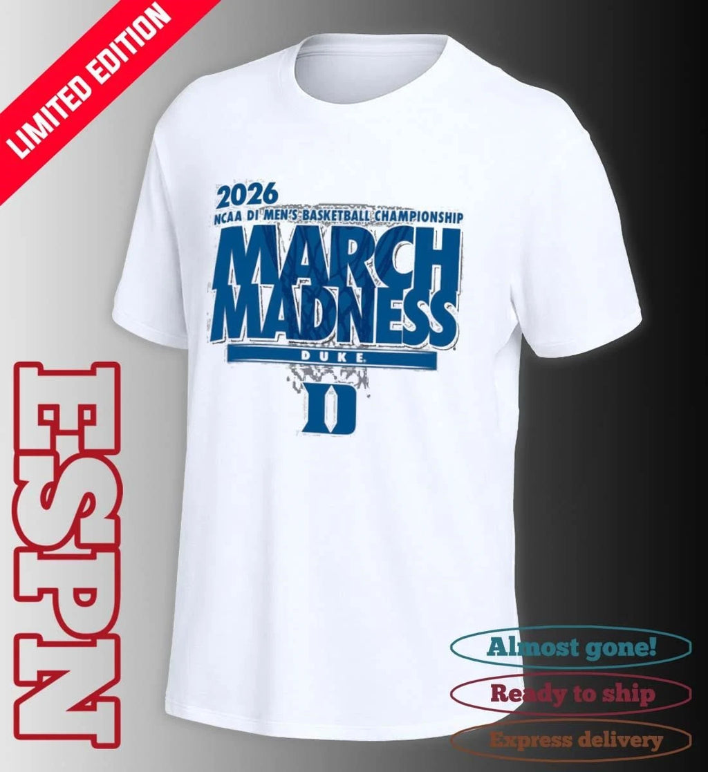 Official Duke Men’s Basketball Single Team NCAA March Madness Shirt