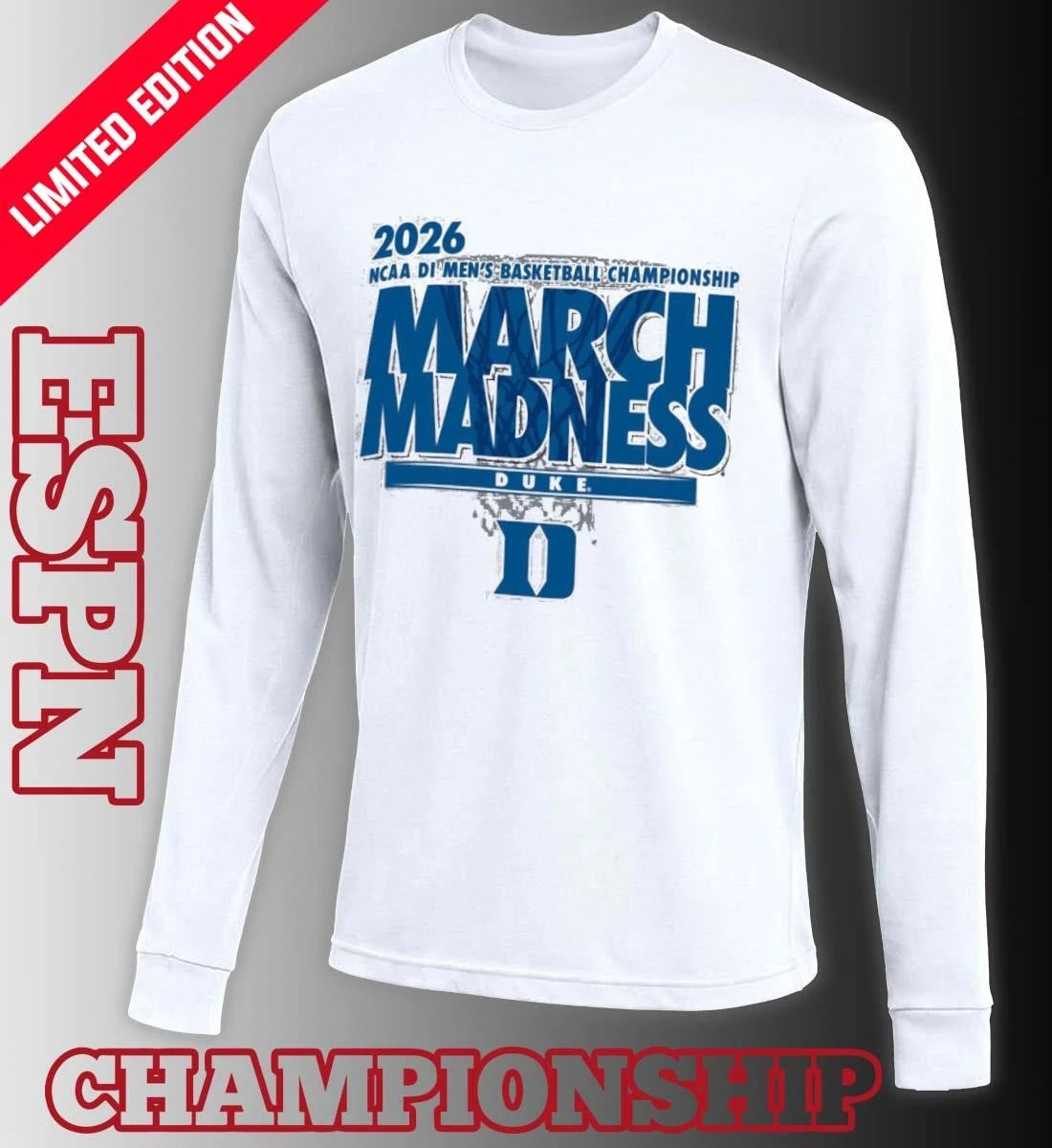 Official Duke Men’s Basketball Single Team NCAA March Madness Shirt