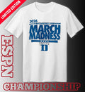 Official Duke Men’s Basketball Single Team NCAA March Madness Shirt