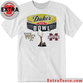 Official Duke’s Mayo Bowl Wake Forest Demon Deacons Versus Mississippi State Bulldogs Bowl Season College Football 2025 2026 Logo Shirt