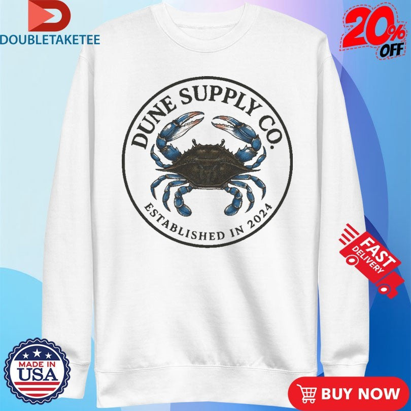 Official Dune Supply Co Est In 2024 Coastal Claws Shirts
