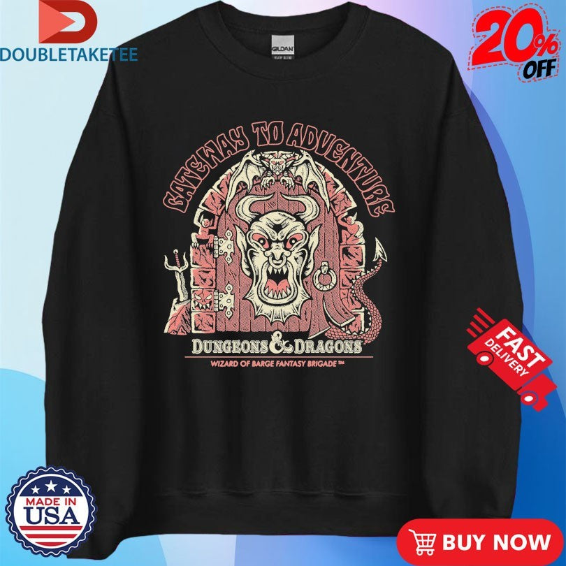 Official Dungeons And Dragons Gateway To Adventure Wizard Of Barge Shirts